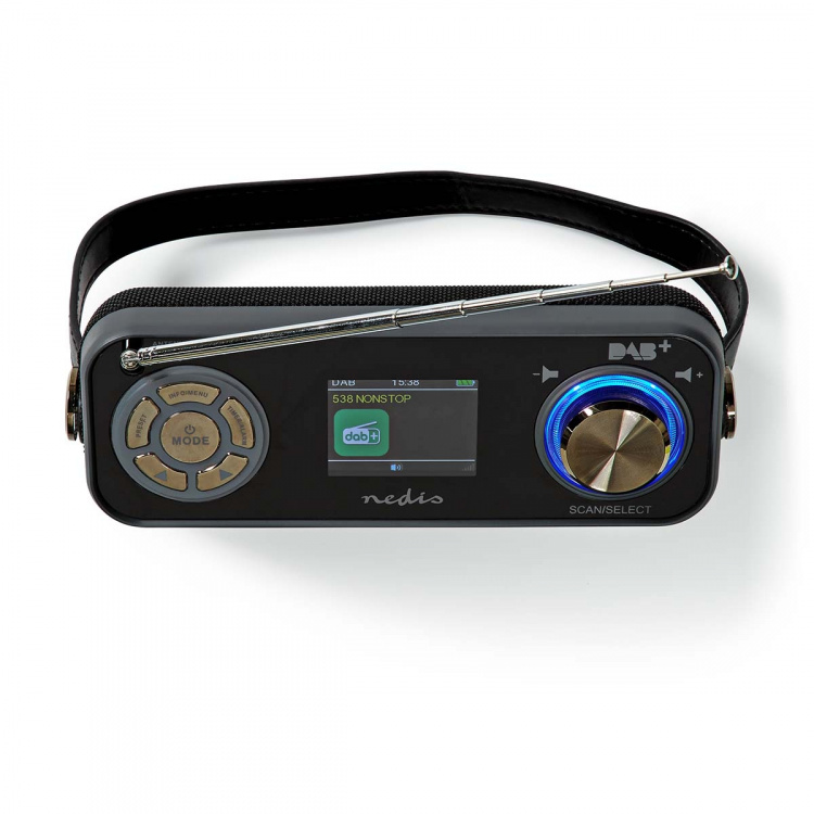 Nedis DAB+ Radio | Tafelmodel | DAB+ / FM | 2.40 