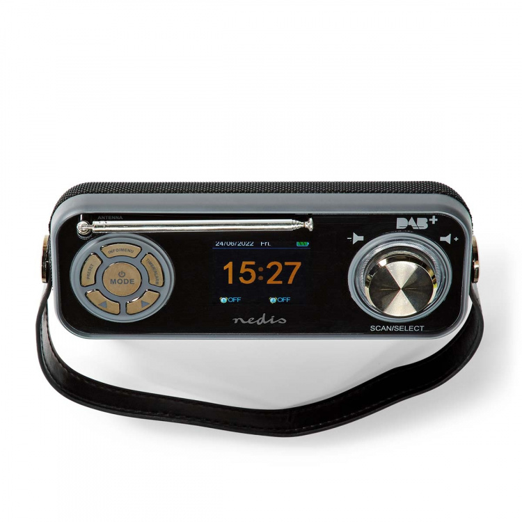 Nedis DAB+ Radio | Tafelmodel | DAB+ / FM | 2.40 
