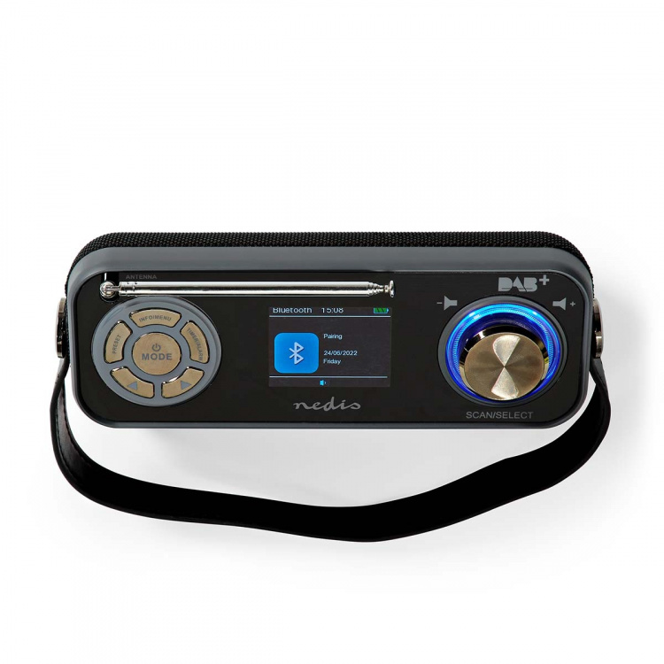 Nedis DAB+ Radio | Tafelmodel | DAB+ / FM | 2.40 