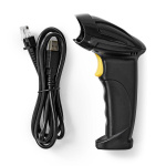 Nedis Barcodescanner | Laser | Bedraad | 1D Lineair | USB Gevoed | USB 2.0