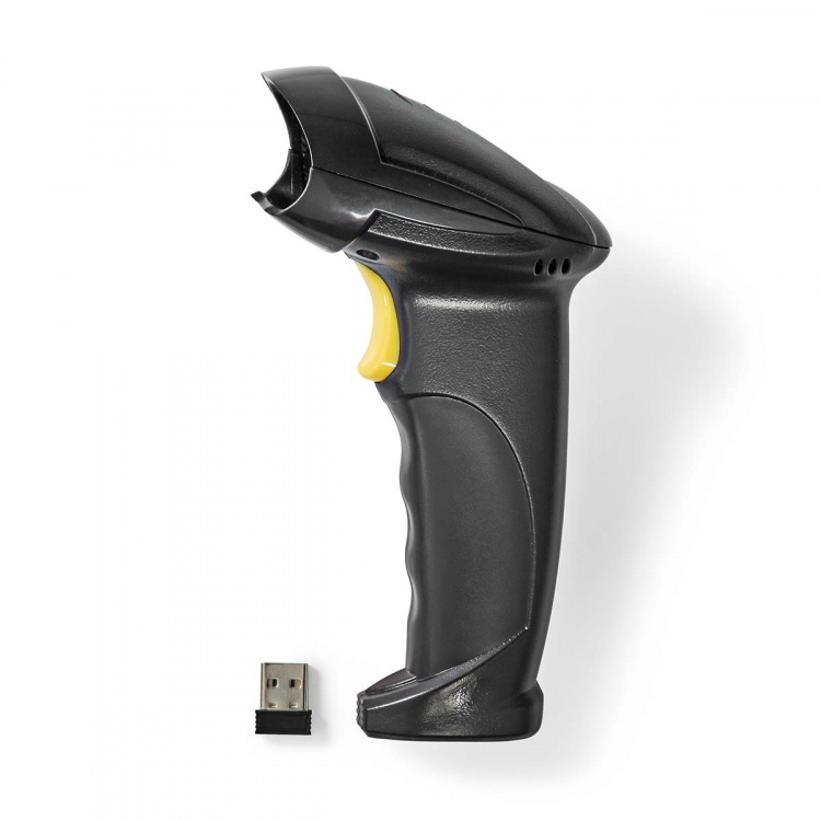 Nedis Barcodescanner | Laser | Draadloos | 1D Lineair | Batterij Gevoed / USB Gevoed | USB-dongle