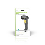 Nedis Barcodescanner | Laser | Draadloos | 1D Lineair | Batterij Gevoed / USB Gevoed | USB-dongle