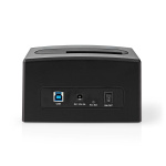 Nedis Docking Station voor Harde Schijf | USB 3.2 Gen1 | USB Type-A | 1 Schijf | 2.5 / 3.5 