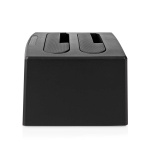 Nedis Docking Station voor Harde Schijf | USB 3.2 Gen1 | USB Type-A | 2 Schijven | 2.5 / 3.5  Nedis Docking Station voor Harde Schijf | USB 3.2 Gen1 | USB Type-A | 2 Schijven | 2.5 / 3.5