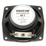 Visaton Full-Range Luidspreker 6,5 cm (2,5 Visaton Full-Range Luidspreker 6,5 cm (2,5