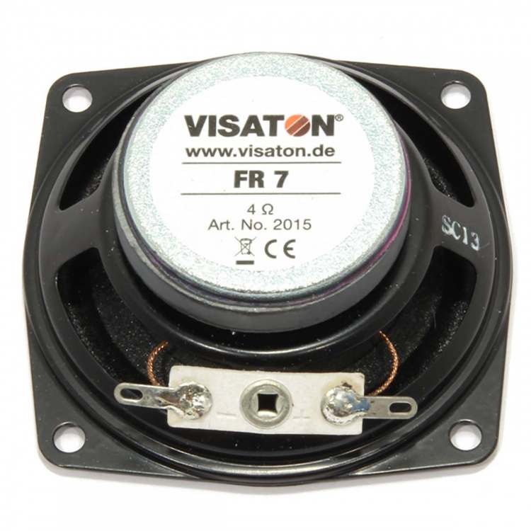 Visaton Full-Range Luidspreker 6,5 cm (2,5 Visaton Full-Range Luidspreker 6,5 cm (2,5