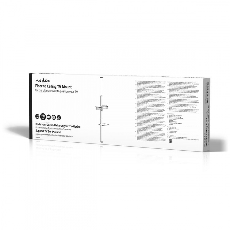 Nedis Draai- en Kantelbare TV-Standaard | 37 - 70 