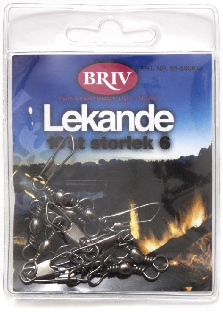 Lekande storlek 6, 10-pack