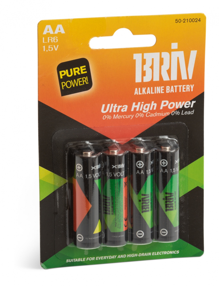 Batteri AA LR6 - 4-pack, 1/12/96