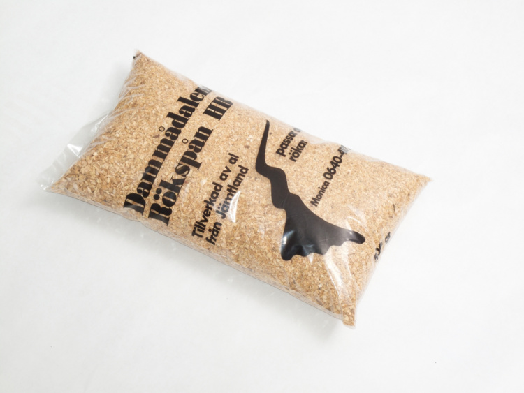 Rökspån av al, 3 liter, 500 gram, 1/24