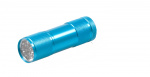 Ficklampa 9LED Blå 3AAA 1/20/100