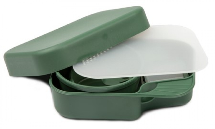 Briv Tallrikslåda Komplett Mörkgrön Briv Tallrikslåda Komplett Mörkgrön