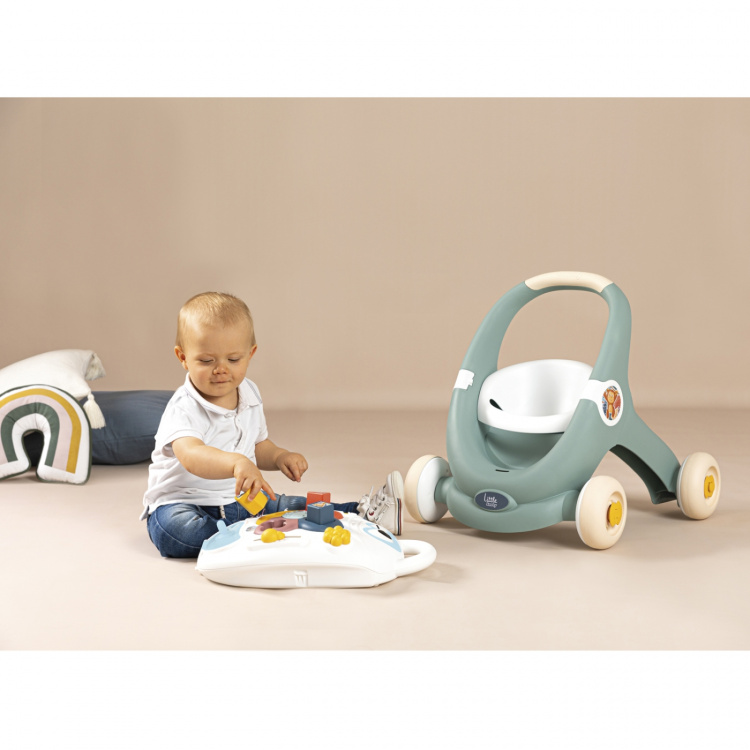Smoby 3-i-1 Lära-Gå-Vagn