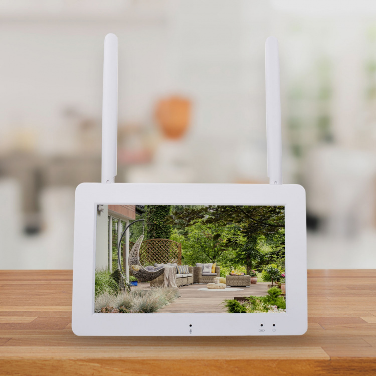 Smartwares Trådlös övervakningskamera 1080p 7 skärm + app