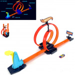 Hot Wheels Action Neon Laser Stunt Slamway
