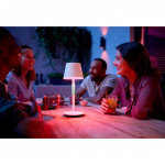 Philips Hue Go Portabel bordslampa Vit/Salviagrön