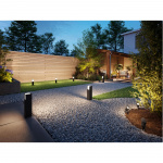 Philips GardenLink Utrecht Piedestal Kallvit 660lm Antracit