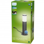 Philips GardenLink Utrecht Piedestal Kallvit 660lm Antracit