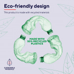 Trust Fyda Trådlös mus Eco Svart