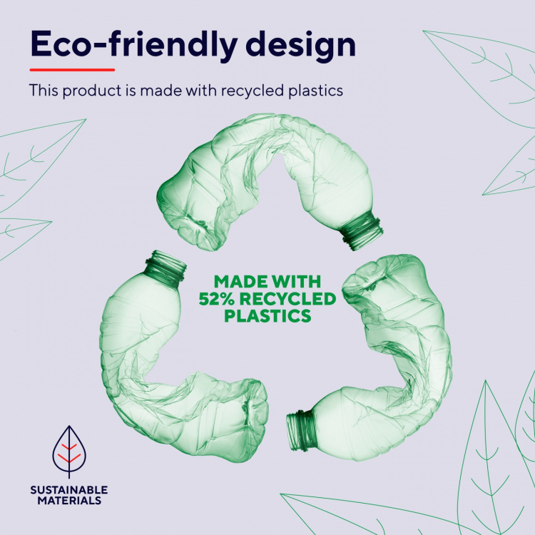 Trust Fyda Muis Eco Zwart Trust Fyda Muis Eco Zwart