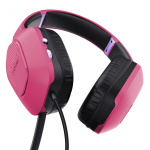 Trust GXT 415P Zirox Gaming Headset Rosa