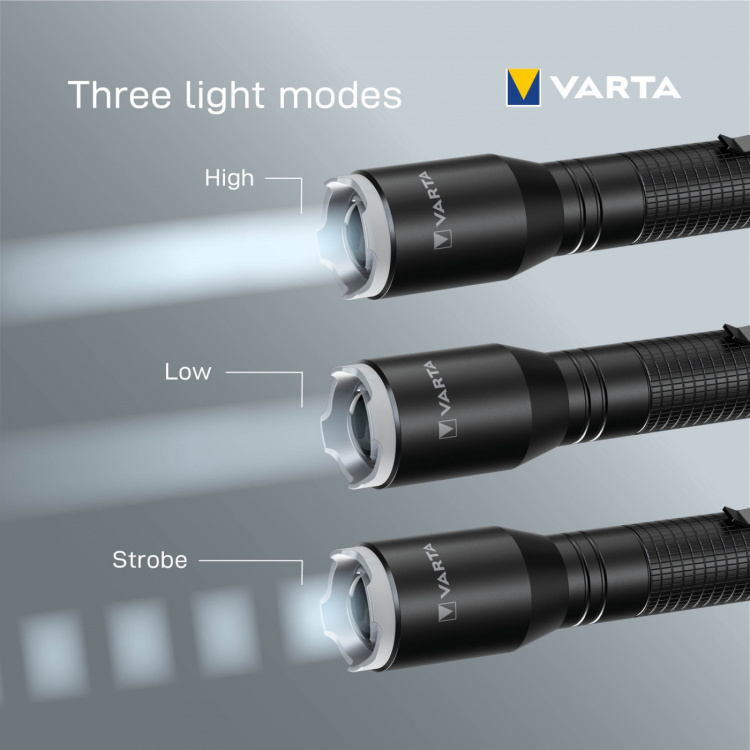 Varta Aluminium Light F20 Pro Ficklampa 250 lm Varta Aluminium Light F20 Pro Ficklampa 250 lm