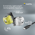 Varta Outdoor Sports Ultralight H30R Pannlampa 300 lm Vit Varta Outdoor Sports Ultralight H30R Pannlampa 300 lm Vit