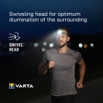 Varta Outdoor Sports Ultralight H30R Pannlampa 300 lm Gul