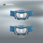 Varta Outdoor Sports H10 Pro Pannlampa 100 lm Blå Varta Outdoor Sports H10 Pro Pannlampa 100 lm Blå