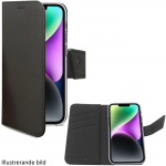 Celly Wally Wallet Case iPhone 15 Plus Svart Celly Wally Wallet Case iPhone 15 Plus Svart