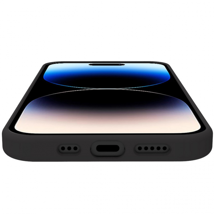 Celly Cromo Soft rubber case iPhone 15 Pro Svart Celly Cromo Soft rubber case iPhone 15 Pro Svart