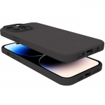 Celly Planet Soft TPU-Cover GRS 100% återvunnen TPU iPhone 15 Pro Svart