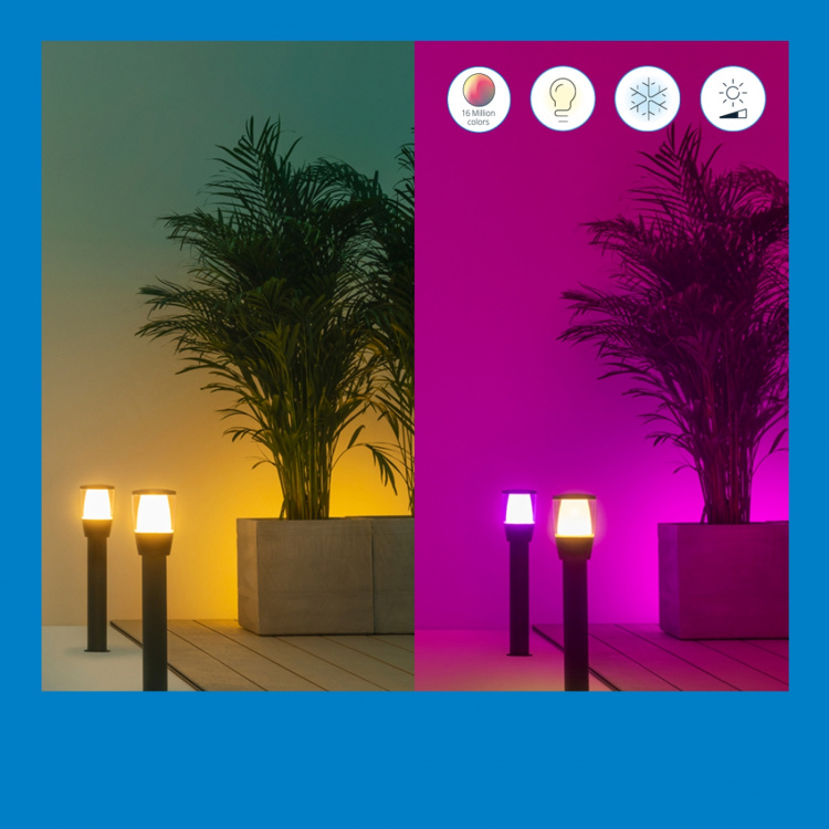 WiZ WiFi Smart Elpas piedestal Färg + Varm-kallvit 12V Startkit