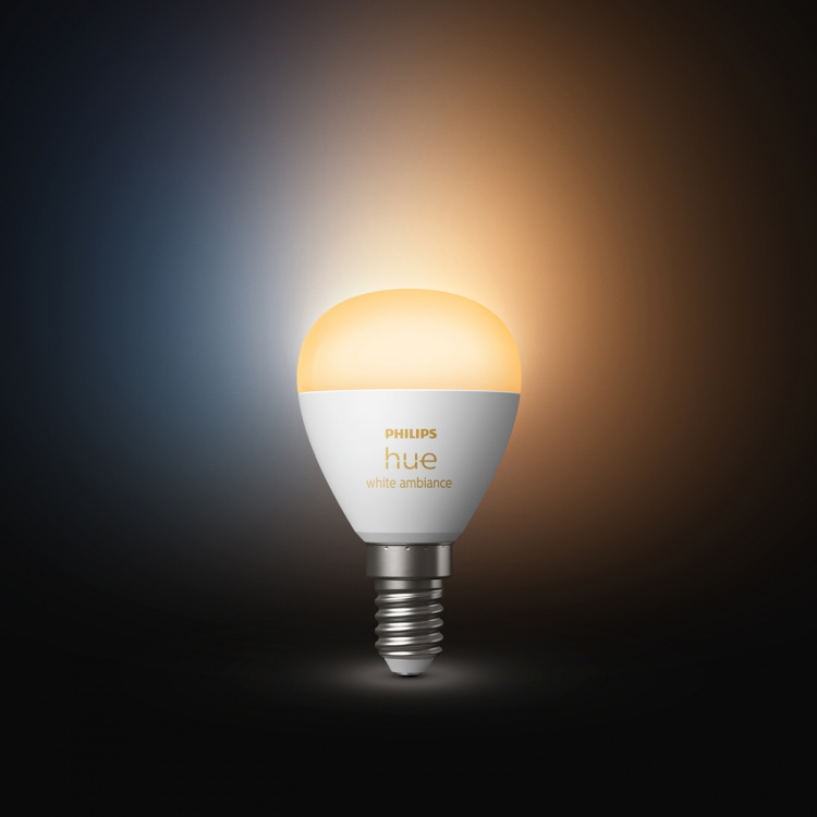 Philips Hue White Ambiance E14 Klot 1-pack
