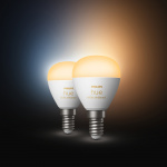 Philips Hue White Ambiance E14 Klot 2-pack Philips Hue White Ambiance E14 Klot 2-pack