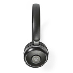 Nedis PC-Headset | On-Ear | Stereo | Bluetooth | Inklapbare Microfoon | Zwart