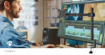 Nedis Monitorbeugel voor Bureaus | 1 Scherm(en) | 15 - 32  Nedis Monitorbeugel voor Bureaus | 1 Scherm(en) | 15 - 32