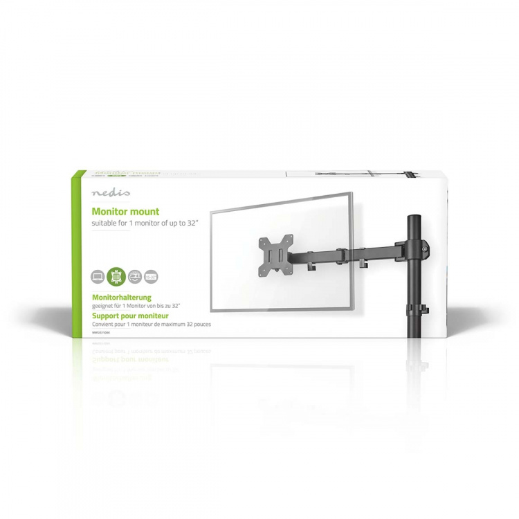 Nedis Monitorbeugel voor Bureaus | 1 Scherm(en) | 15 - 32  Nedis Monitorbeugel voor Bureaus | 1 Scherm(en) | 15 - 32