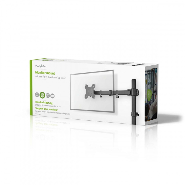 Nedis Monitorbeugel voor Bureaus | 1 Scherm(en) | 15 - 32  Nedis Monitorbeugel voor Bureaus | 1 Scherm(en) | 15 - 32
