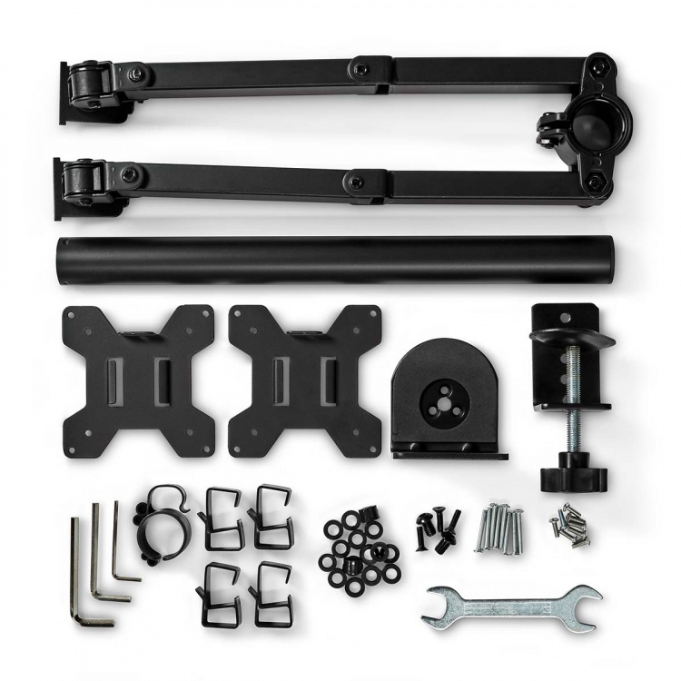 Nedis Monitorbeugel voor Bureaus | 2 Scherm(en) | 15 - 32  Nedis Monitorbeugel voor Bureaus | 2 Scherm(en) | 15 - 32