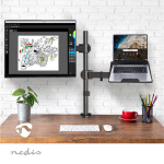 Nedis Monitorbeugel voor Bureaus | Notebook | 1 Scherm | 15 - 32  Nedis Monitorbeugel voor Bureaus | Notebook | 1 Scherm | 15 - 32