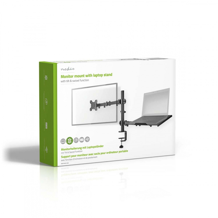 Nedis Monitorbeugel voor Bureaus | Notebook | 1 Scherm | 15 - 32  Nedis Monitorbeugel voor Bureaus | Notebook | 1 Scherm | 15 - 32