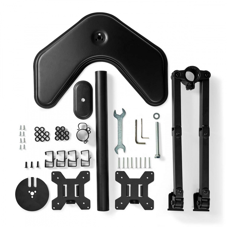 Nedis Monitorbeugel voor Bureaus | 2 Schermen | 15 - 32  Nedis Monitorbeugel voor Bureaus | 2 Schermen | 15 - 32