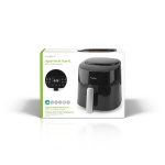 Nedis Heteluchtfriteuse | 4,2 l | Tijdschakelaar: 240 min | Aantal vooraf ingestelde programma\'s: 8 | Digitaal | Zwart Nedis Heteluchtfriteuse | 4,2 l | Tijdschakelaar: 240 min | Aantal vooraf ingestelde programma\'s: 8 | Digitaal | Zwart