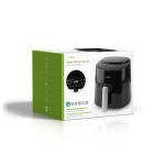 Nedis Heteluchtfriteuse | 4,2 l | Tijdschakelaar: 240 min | Aantal vooraf ingestelde programma\'s: 8 | Digitaal | Zwart Nedis Heteluchtfriteuse | 4,2 l | Tijdschakelaar: 240 min | Aantal vooraf ingestelde programma\'s: 8 | Digitaal | Zwart