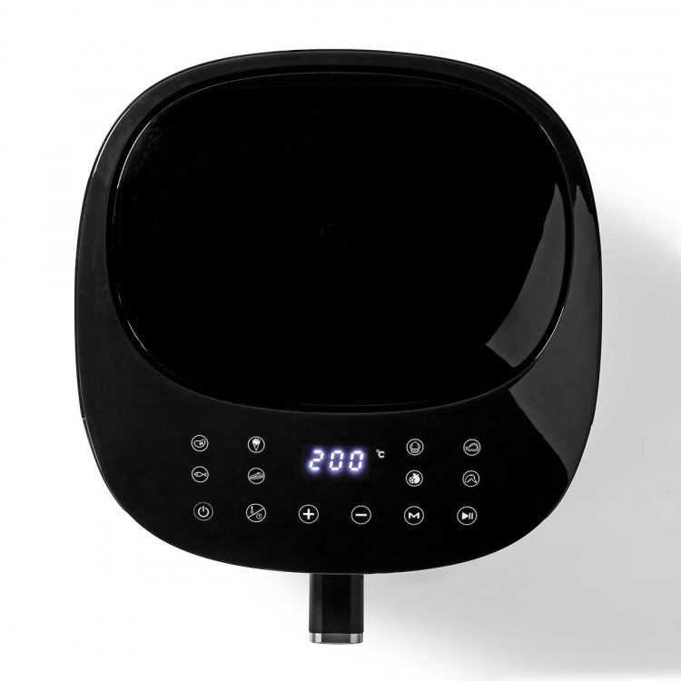 Nedis Heteluchtfriteuse | 7,2 l | Tijdschakelaar: 240 min | Aantal vooraf ingestelde programma\'s: 8 | Digitaal | Zwart Nedis Heteluchtfriteuse | 7,2 l | Tijdschakelaar: 240 min | Aantal vooraf ingestelde programma\'s: 8 | Digitaal | Zwart