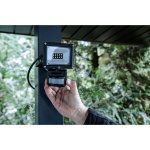 brennenstuhl LED Spotlight JARO 1060 P (LED Floodlight voor wandmontage voor buiten IP65, 10W, 1150lm, 6500K, met bewegingsmelder)