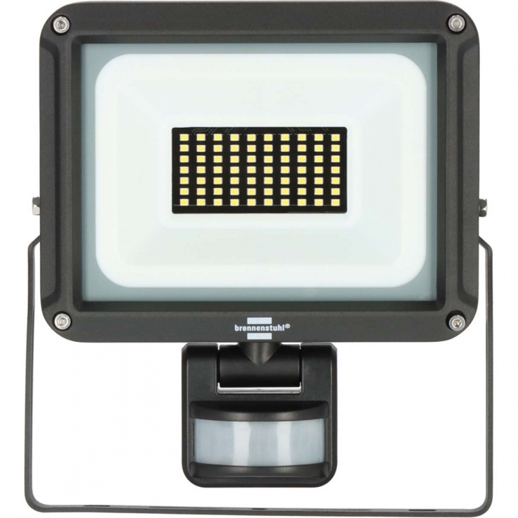 brennenstuhl LED Spotlight JARO 4060 P (LED Floodlight voor wandmontage voor buiten IP65, 30W, 3450lm, 6500K, met bewegingsmelder)
