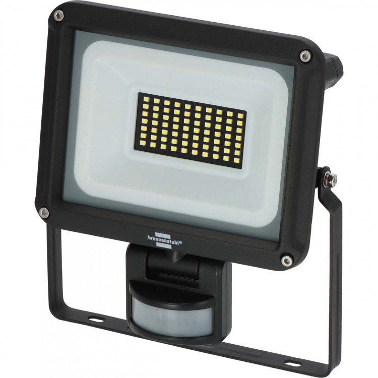 brennenstuhl LED Spotlight JARO 4060 P (LED Floodlight voor wandmontage voor buiten IP65, 30W, 3450lm, 6500K, met bewegingsmelder)