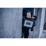 brennenstuhl Mobiele LED bouwlamp JARO 14060 M / LED werklamp 100W voor buiten (LED schijnwerper met 5m kabel, LED noodverlichting met 11500lm gemaakt van hoogwaardig aluminium, dimbaar, IP65)